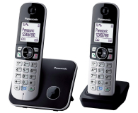Panasonic KX-TG6812 Black Duo - 1422059 - zdjęcie 1